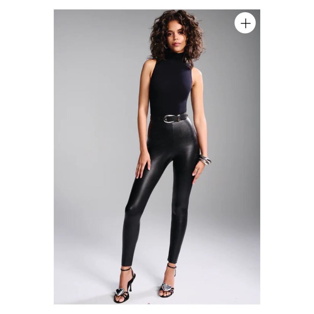 Commando Black Faux Leather Legging Sz.XS NWT